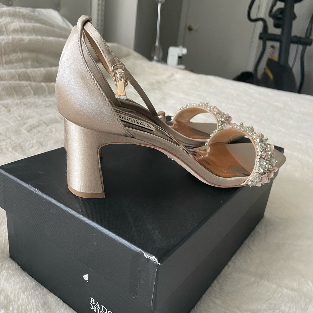 Badgley Mischka Finesse ankle strap shoe